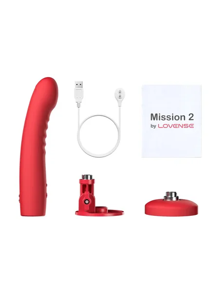 Lovense Mission 2 Touch Sensitive Vibrating Dildo — image 10 of 11