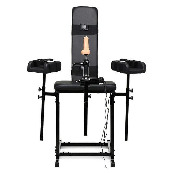 Master Series Obedience Chair with Sex Machine — image 2 of 2