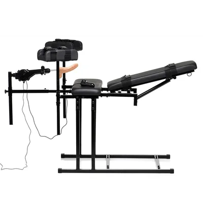master series obedience chair with sex machine