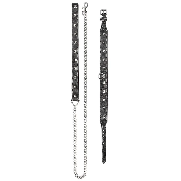 Pain 7 Piece Leather Studded Bondage Kit — image 8 of 10