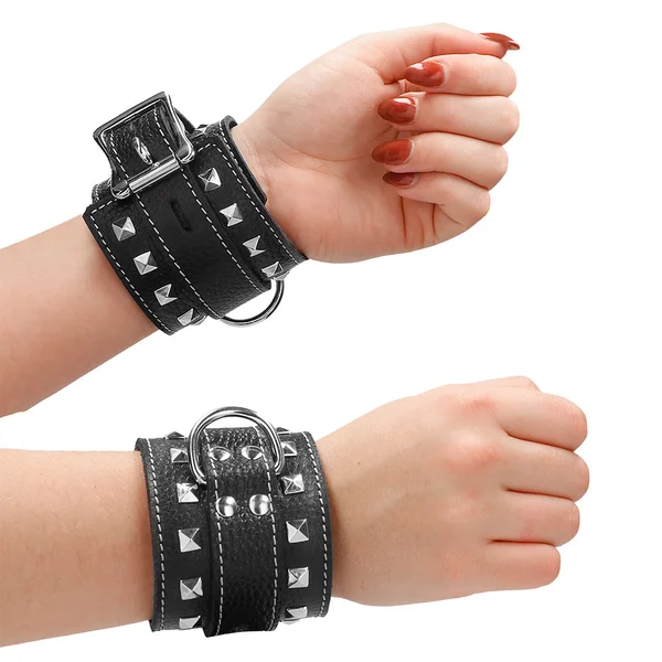 Pain 7 Piece Leather Studded Bondage Kit — image 6 of 10