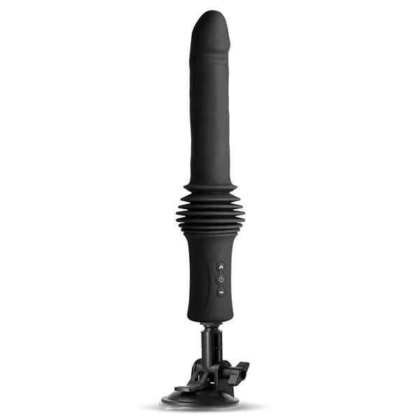 Renegade Super Stroker Thruster Rechargeable Vibrator with Stand & Remote — image 2 of 2