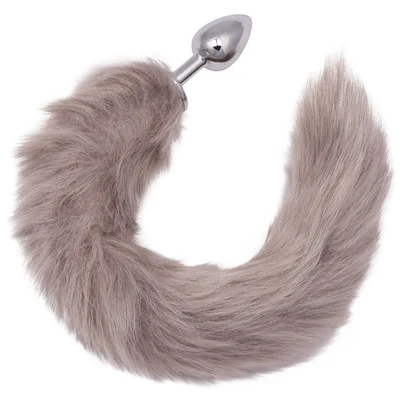 calexotics running wild grey tail butt plug
