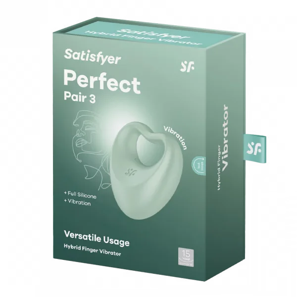 Satisfyer Perfect Pair 3 Hybrid Finger Vibrator & Cock Ring — image 5 of 5