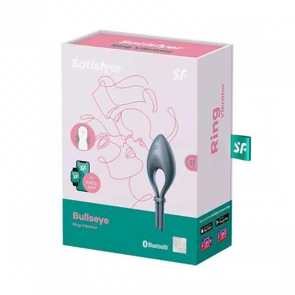 Satisfyer Bullseye Rechargeable Cock Ring Vibrator — image 4 of 5