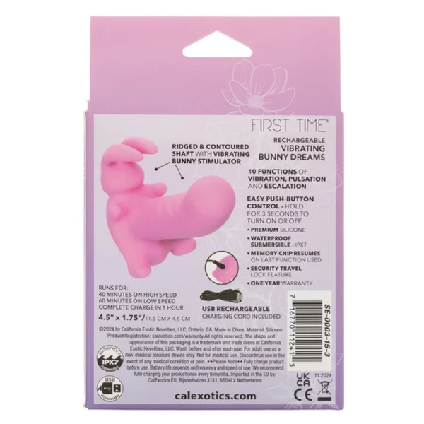 First Time Rechargeable Vibrating Bunny Dreams — image 3 of 3