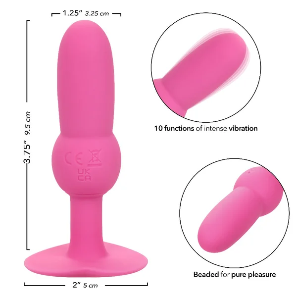 First Time Vibrating Beaded Probe Pink — image 6 of 7