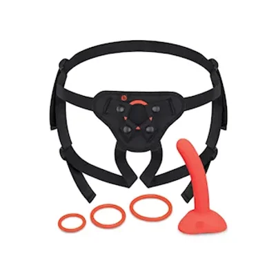 b vibe beginners strap on harness set