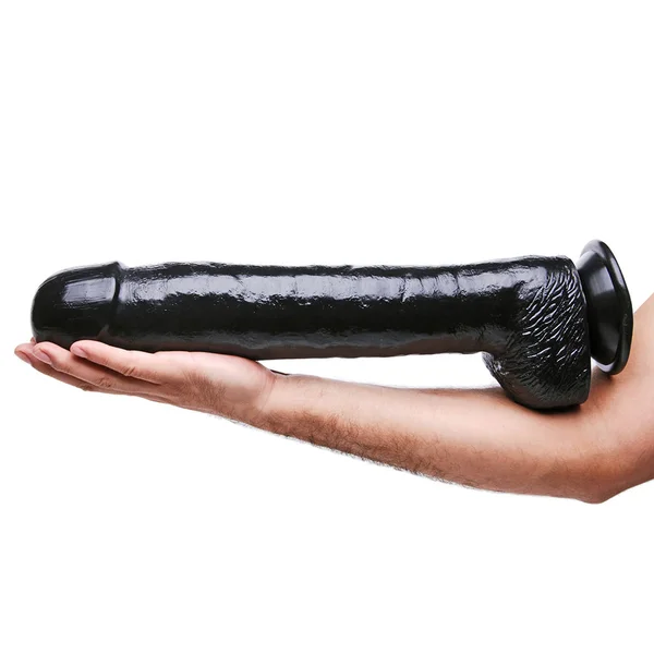 The Black Destroyer Huge 17 inch Dildo — image 2 of 2