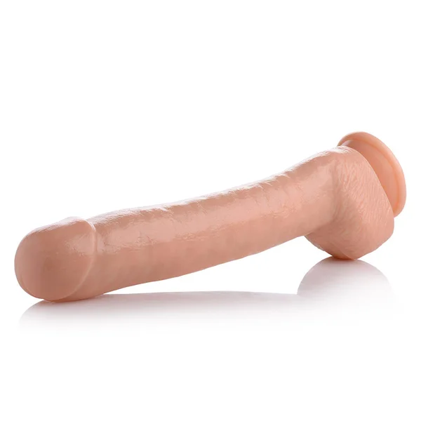 The Destroyer 16.5 Inch Dildo White — image 2 of 2