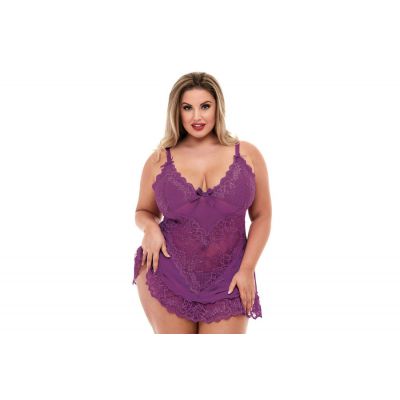 Baci 3171X Mini Lace Chemise Queen