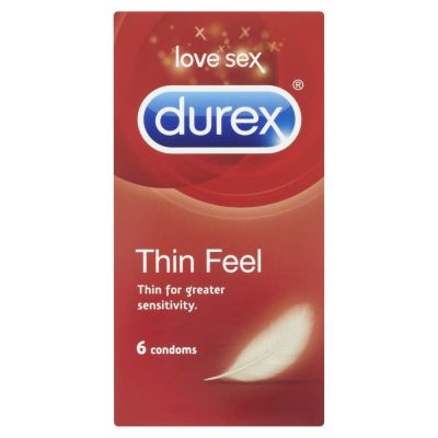 Durex Thin Feel Condoms 6 Pack