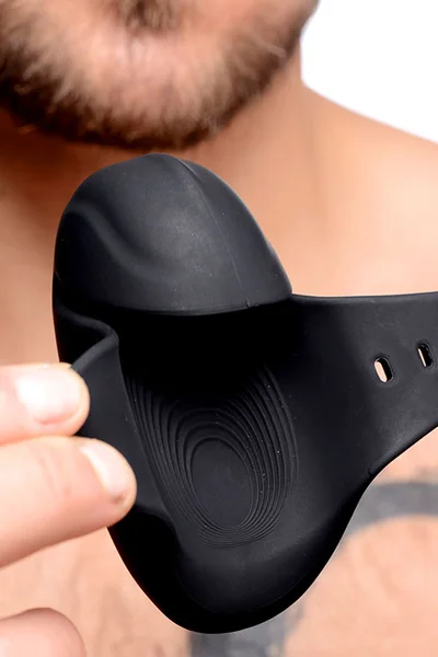 Trinity Men 8X Vibrating Silicone Penis Sleeve — image 7 of 8