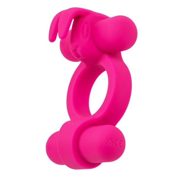 CalExotics Silicone Rechargeable Rockin Rabbit Cock Ring — image 2 of 3