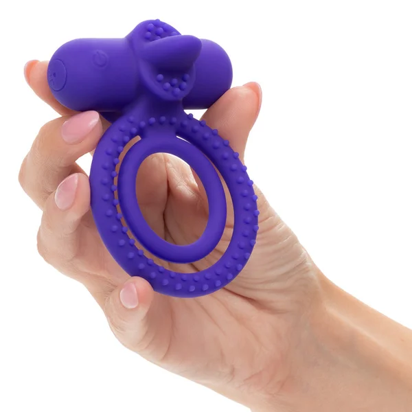 Silicone Rechargeable Dual Climaxer Ring — image 2 of 2