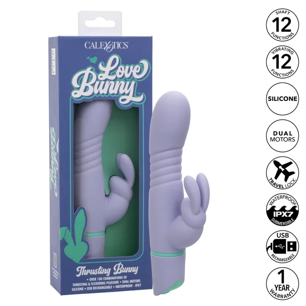 CalExotics Love Bunny Thrusting Bunny Rabbit Vibrator
