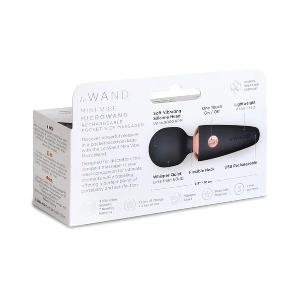 Le Wand Mini Micro Wand Black — image 4 of 7