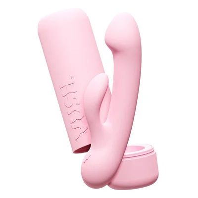 vush glow compact rabbit vibrator with travel case