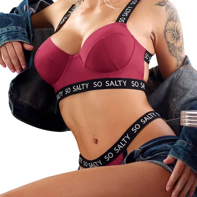 fantasy lingerie vibes so salty bra panty set