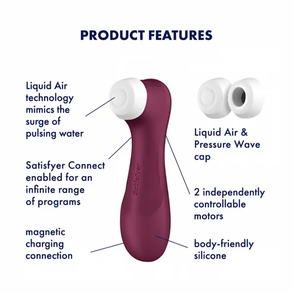 Satisfier Pro 2 Generation 3 App Controlled Clitoral Stimulator — image 4 of 10