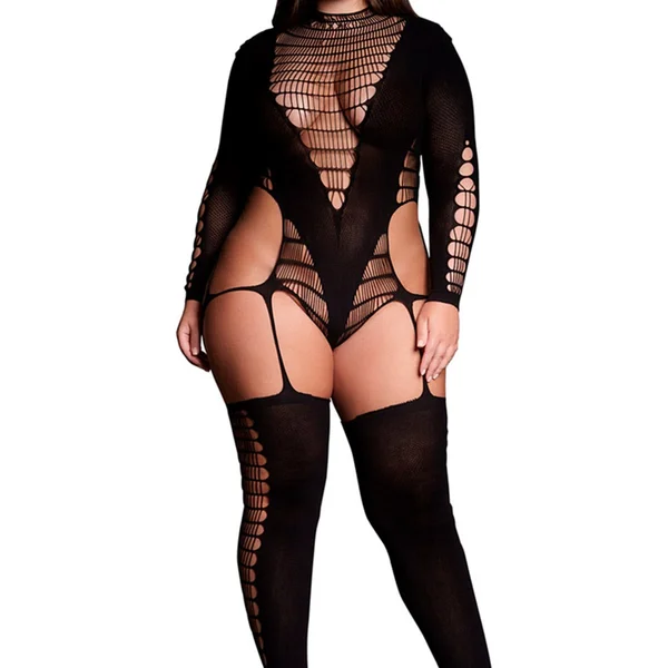 Le Desir Kalyke Turtleneck Bodystocking — image 2 of 3