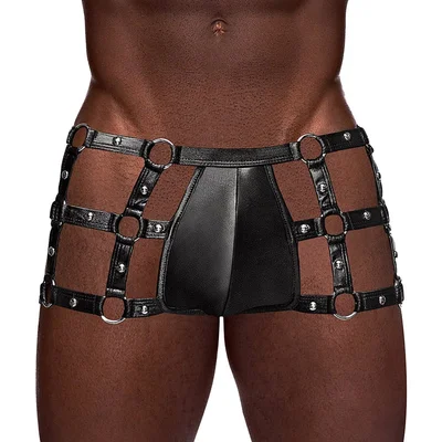 malepower vulcan cage shorts