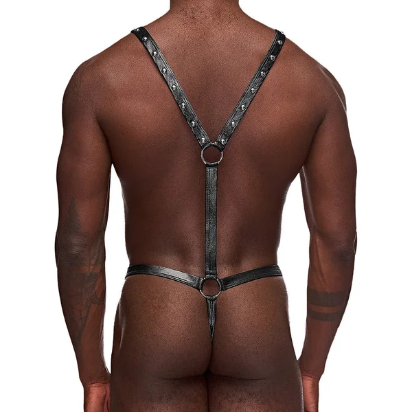 Malepower Warrior Thong & Crisscross Harness — image 2 of 2