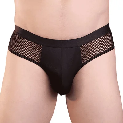 love in leather mesh jockstrap brief
