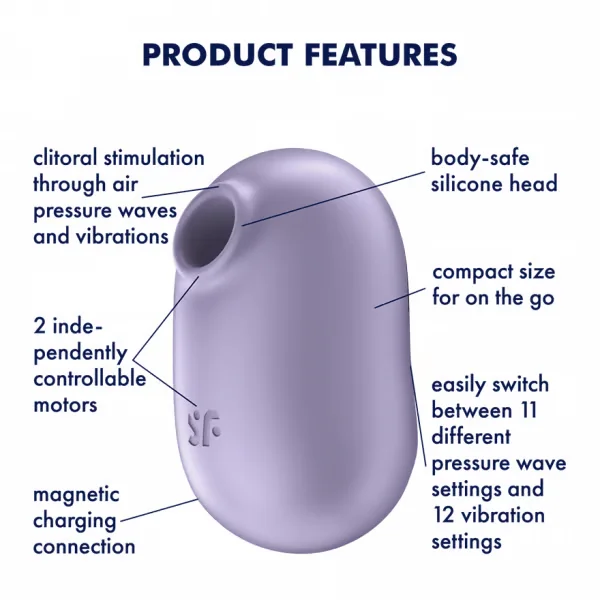 Satisfyer Pro To Go 2 Air-Pulse Clitoral Stimulator — image 5 of 7