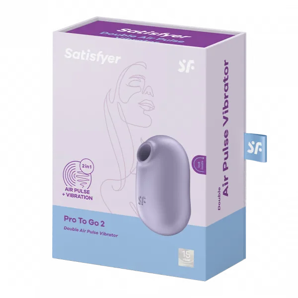 Satisfyer Pro To Go 2 Air-Pulse Clitoral Stimulator — image 7 of 7