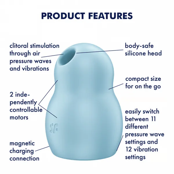 Satisfyer Pro To Go 1 Air-Pulse Clitoral Stimulator