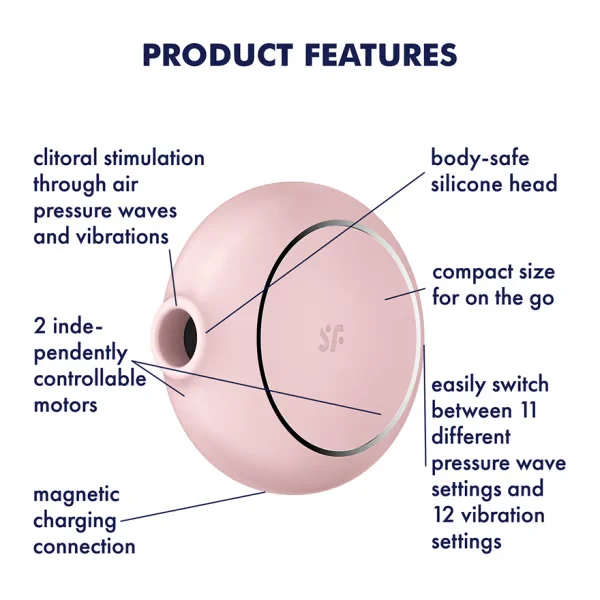 Satisfyer Pro To Go 3 Air-Pulse Clitoral Stimulator — image 4 of 5