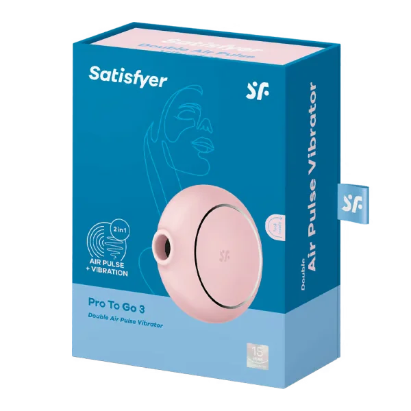 Satisfyer Pro To Go 3 Air-Pulse Clitoral Stimulator — image 5 of 5