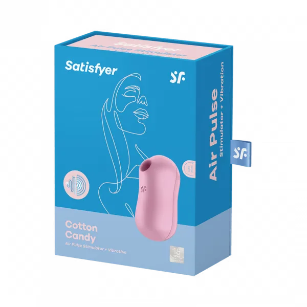 Satisfyer Cotton Candy Air-Pulse Clitoral Stimulator