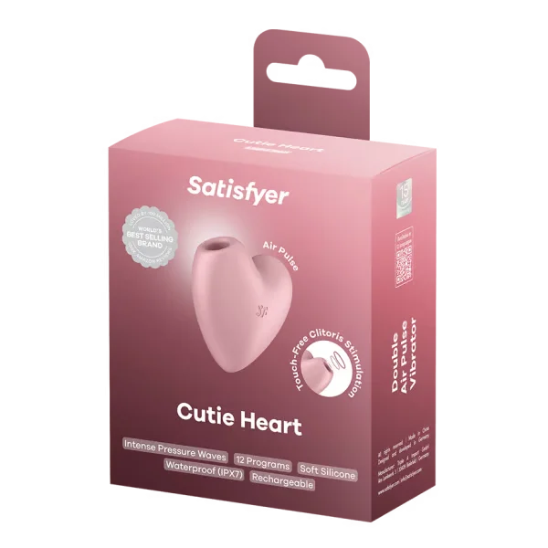 Satisfyer Cutie Heart Air-Pulse Clitoral Stimulator