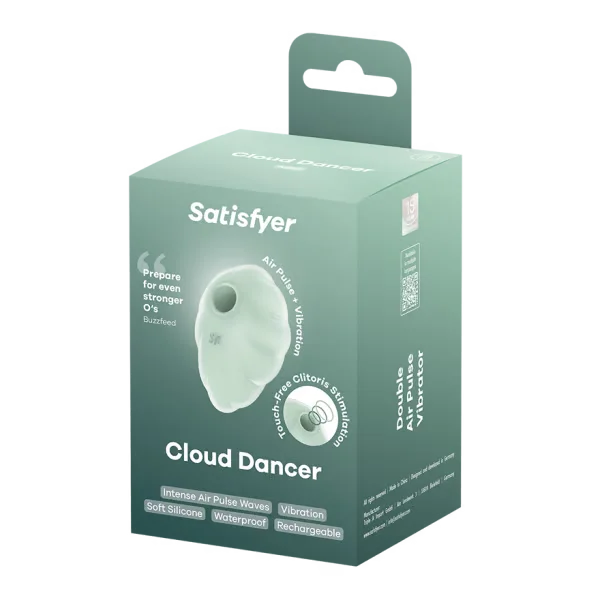 Satisfyer Cloud Dancer Air-Pulse Clitoral Stimulator