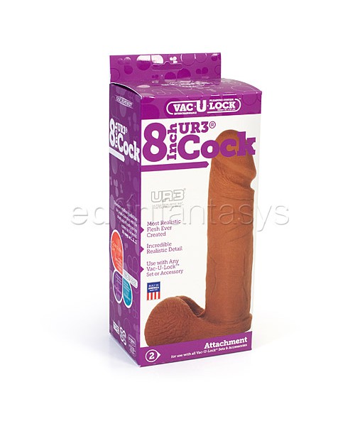 Vac-u-lock realistic cock large