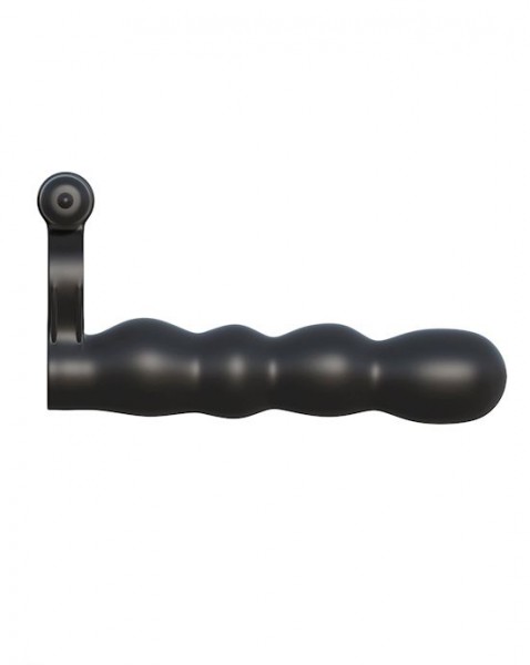 Fantasy C-ringz Posable Partner Double Penetrator - Black