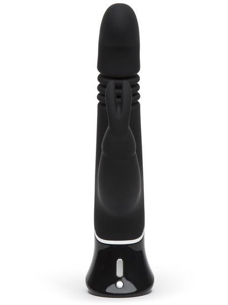 Fifty Shades Greedy Girl Thrusting 9" Rabbit Vibrator