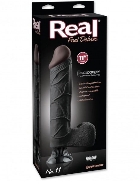 Real Feel Deluxe No. 11 Vibrating 11" Dildo