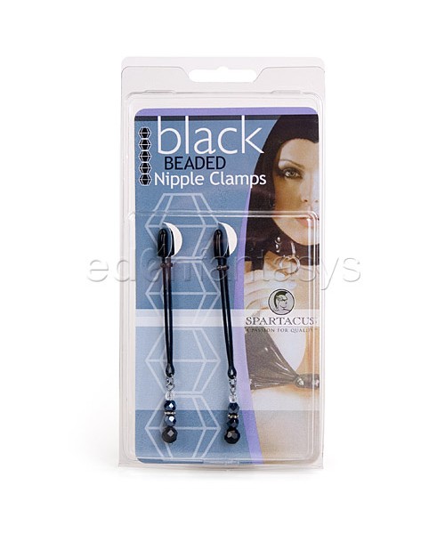 Beaded tweezer clamps