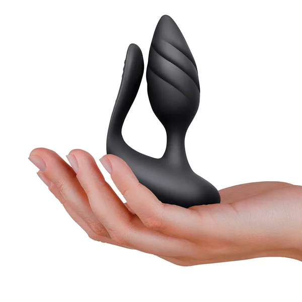 Rocks-Off Cocktail Couples Butt Plug & Vaginal Vibrator — image 2 of 4