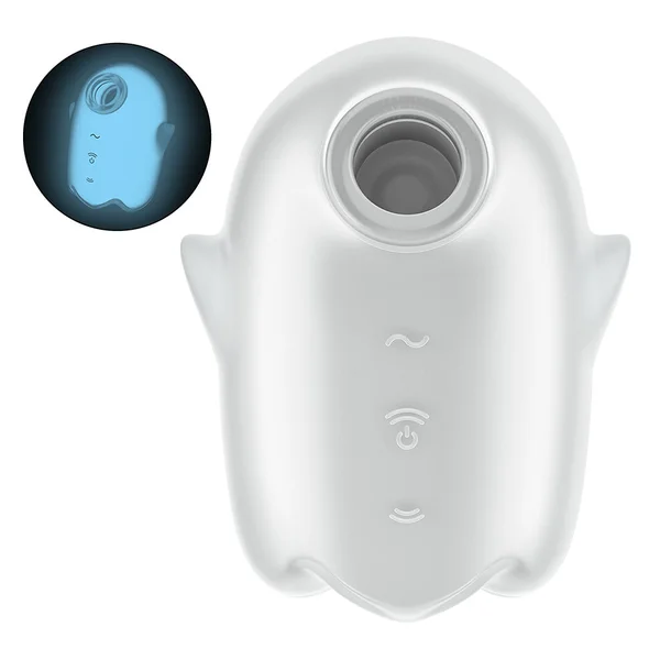 Satisfyer Glowing Ghost Air Pulse Clitoral Stimulator — image 2 of 13