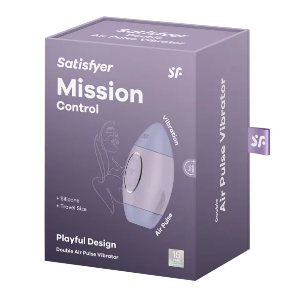 Satisfyer Mission Control Air Pulse Clitoral Stimulator — image 11 of 11