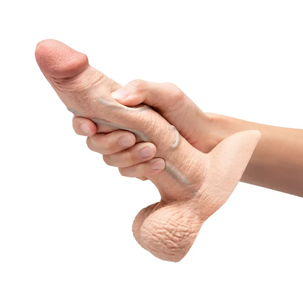 b-Vibe Slipskin Realistic Silicone 7" Girthy Dildo
