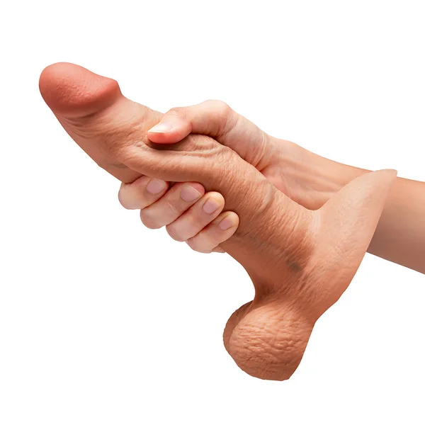 b-Vibe Slipskin Realistic Silicone 8" Girthy Dildo