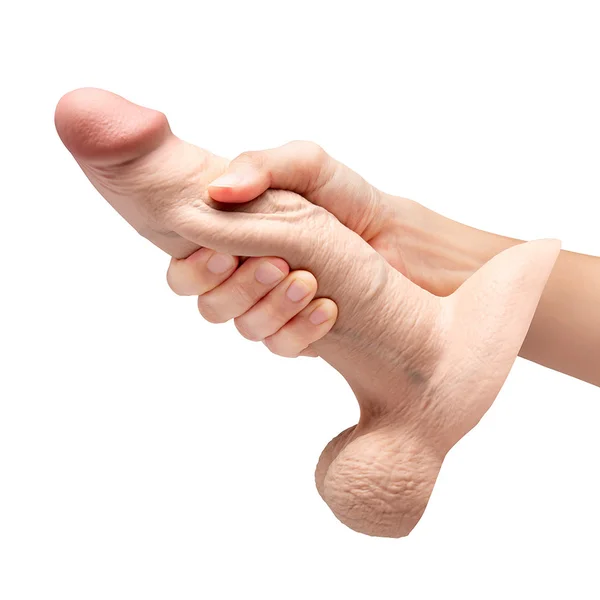 b-Vibe Slipskin Realistic Silicone 8" Girthy Dildo