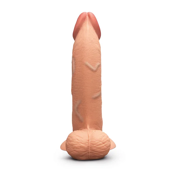 b-Vibe Slipskin Realistic Silicone 9" Curvy Dildo