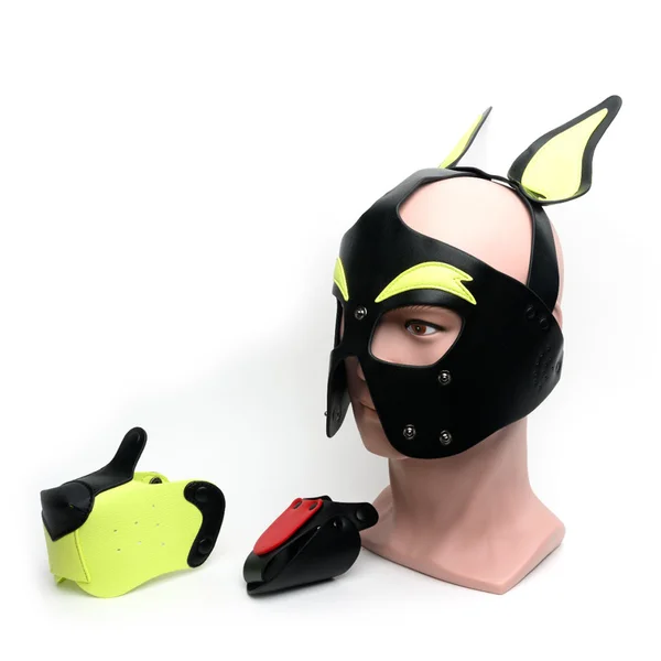 665 Bondage Playful Pup Hood