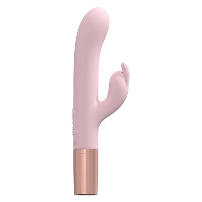 shots loveline traveler rabbit vibrator and lubricant dispenser